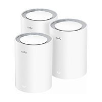 Mesh-комплект CUDY M3000(2-Pack) White, AX3000 Wi-Fi 6 Mesh 2,5G , двухдиапазонный, (упак.:2 блока) (1/8)