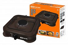 Плитка газовая одноконфорочная, ГП-1, коричневая, TDM (1) (SQ2515-0007)