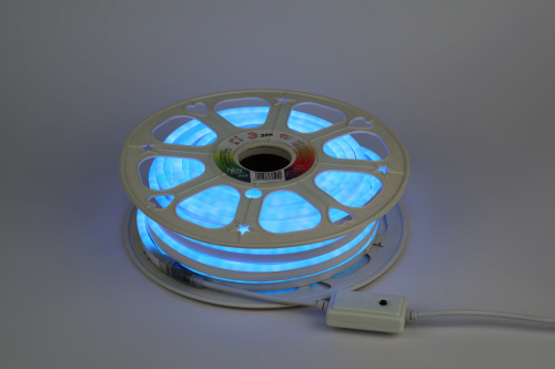 Лента светодиодная ЭРА неон N5050 72-IP67-220V-20m-RGB многоцветная (1/1) (Б0053983) фото 2 Лента светодиодная ЭРА неон N5050 72-IP67-220V-20m-RGB многоцветная (1/1) (Б0053983) фото 2