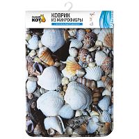 Коврик из микрофибры Mat-Shell "Ракушка", р-р 50*80см (1/18) (000481)