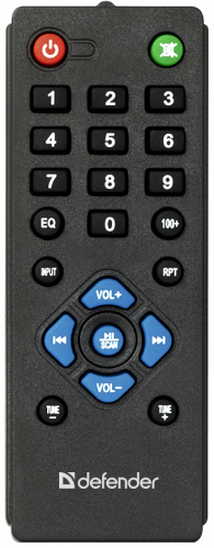 Акустическая система DEFENDER 2.1 X361, черный, 36Вт, BT/FM/MP3/SD/USB/LED/RC (1/4) (65361) фото 4