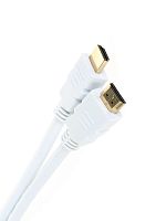 Кабель Aopen HDMI 19M/M ver 2.0, 3М, белый (1/30) (ACG711W-3M)