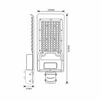 Светильник светодиодный ЭРА уличный SPP-502-0-50K-100 100Вт 5000K IP65 (1/10) (Б0051832)