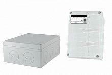 Распаячная коробка ОП 240х195х90мм, крышка, IP55, кабельные ввода d28-3 шт., d37-2 шт., TDM (SQ1401-1272)
