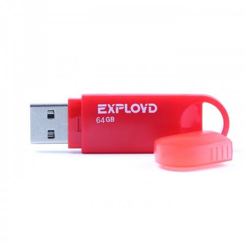 Флеш-накопитель USB 64GB Exployd 570 красный (EX-64GB-570-Red) фото 2 Флеш-накопитель USB 64GB Exployd 570 красный (EX-64GB-570-Red) фото 2