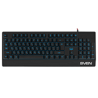 Клавиатура проводная игровая SVEN KB-G8300 черная (1/20) (SV-019280)