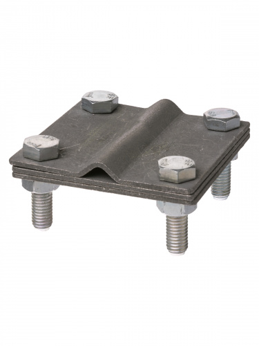 Зажим соед. 4-х болт. с контакт. пластиной полоса-прут, полоса 40х4 - прут Ø6-10 мм, термодиф. TDM (1/30) (SQ2401-0038) Зажим соед. 4-х болт. с контакт. пластиной полоса-прут, полоса 40х4 - прут Ø6-10 мм, термодиф. TDM (1/30) (SQ2401-0038)