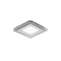 Светильник светодиодный GAUSS Bubbles BL320 Квадр. 3+3W, 3000K, 350лм,103x103мм, Ø80 (1/40)