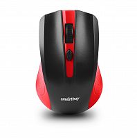 Беспроводная мышь Smartbuy ONE 352, красный/черный (1/60) (SBM-352AG-RK)