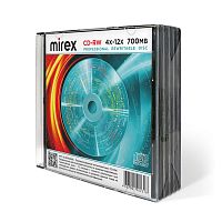Диск MIREX CD-RW 4Х-12Х 700МБ Слим кейс 5 (5/200) (UL121002A8F)