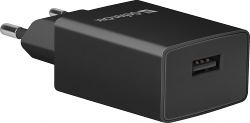Блок питания сетевой 1 USB DEFENDER EPA-10, черный, 5V/2.1А, пакет (1/50/200) (83572) фото 5