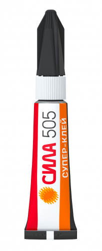 Супер-клей СИЛА 505-31 блистер 1шт 3г (Б0055031) фото 2