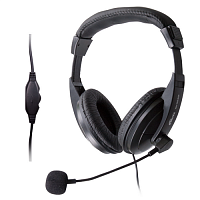 Гарнитура RITMIX RH-524M, черный (1/30) (15119227)