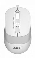 Мышь проводная A4TECH Fstyler FM10 (1600dpi) USB (3but), белый/серый (1/60) (FM10 WHITE)