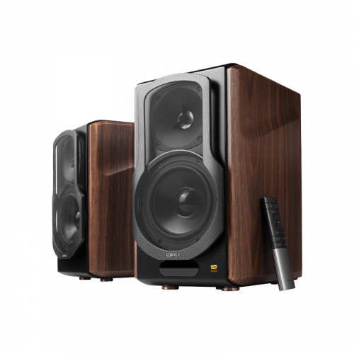 Колонка (пара) EDIFIER S2000MK III brown.Bth5.0.4дин.Мощ:130Вт.Част.х-ка:45Гц-40кГц.компл:пульт упр,каб.3.5мм-RCA,каб.RCA-RCA,оптовол.каб. (1/1) (80002786)