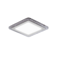 Светильник светодиодный GAUSS Bubbles BL324 Квадр. 12+4W, 3000K, 1200лм,192x192мм, Ø160 (1/20)