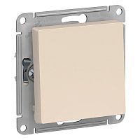 Механизм выключателя 1-кл. С/У ATLASDESIGN 10А IP20 (сх. 1) 10AX механизм беж. Systeme Electric ATN000211 (1/20/160)