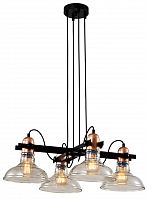 Люстра Rivoli Leila 4093-304 4 х Е27 40 Вт дизайн (Б0055028)