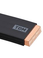 Шина медная гибкая изолированная ШМГ 12х(120х1), 2м, TDM (1/2) (SQ0841-0022)