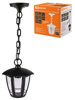 Светильник TDM садово-парковый "СИТИ" НСУ 07-60-002 У1 6-ти гранник подвесной черный (1/8) (SQ0330-1308)