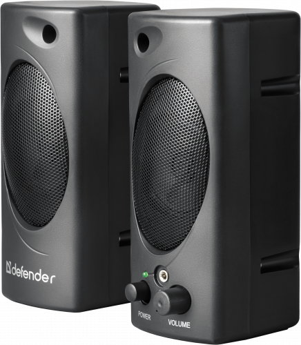 Активная система DEFENDER DEFENDER 2.0 SPK 50 черный, 6 Вт, питание от USB (1/30) (65150) фото 4