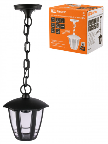 Светильник TDM садово-парковый "СИТИ" НСУ 07-60-002 У1 6-ти гранник подвесной черный (1/8) (SQ0330-1308) Светильник TDM садово-парковый "СИТИ" НСУ 07-60-002 У1 6-ти гранник подвесной черный (1/8) (SQ0330-1308)
