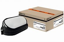 Светильник TDM НПБ1407 черный/овал ресничка 60Вт IP54 (SQ0303-0054)