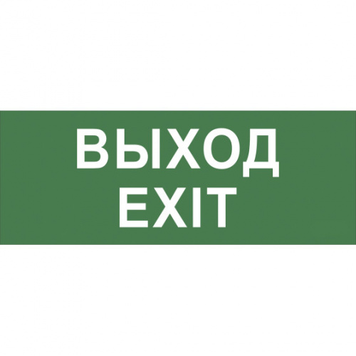Самоклеящаяся этикетка ЭРА INFO-SSA-111 350х130мм "Выход" SSA-101 (5/5) (Б0048480)