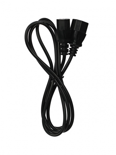 Кабель UPS - устройство 220V (IEC-320-C13/C14) <VDE>3G0,5mm2,1,8m, медь, Telecom <TE001-CU0.5-1.8M> (1/100) фото 2