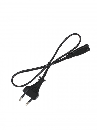 Кабель для аудио-видео техники IEC-320-C7--розетка 220V, 2-pin 0,5m черный Telecom <TP228-0.5-B> (1/250) фото 2 Кабель для аудио-видео техники IEC-320-C7--розетка 220V, 2-pin 0,5m черный Telecom <TP228-0.5-B> (1/250) фото 2