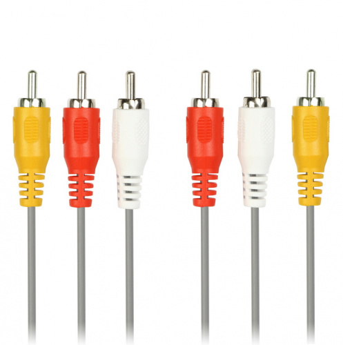 Кабель соединительный Smartbuy 3хRCA (M) - 3хRCA (M), 3 м. (1/125) (KA-233-125)