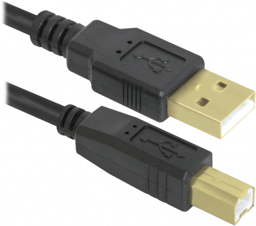 Кабель DEFENDER USB04-06PRO, USB 2.0, AM-BM, 1.8 м. (1/50/200) (87430) фото 3