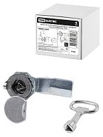 Замок 20-20/50 (трехгранный ключ) с крышкой под опломбировку TDM (9/180) (SQ0825-0027)