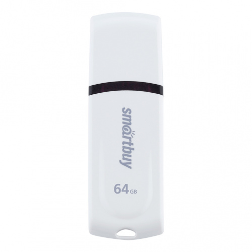 Флеш-накопитель USB  64GB  Smart Buy  Paean  белый (SB64GBPN-W)