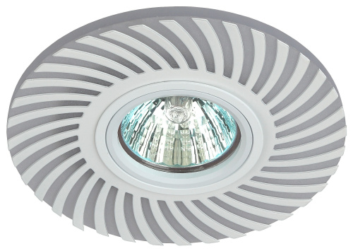Светильник ЭРА DK LD32 WH декор cо светодиодной подсветкой MR16 220V max 11W белый (Б0036502) фото 4