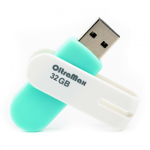 Флеш-накопитель USB  32GB  OltraMax  220  светло зелёный (OM-32GB-220-Light Gr) фото 3