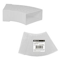 Колено для прямоугольных воздуховодов разноугловое, 55х110, TDM (1/1/45) (SQ1807-1734)