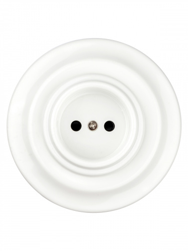 Розетка скрытой установки фарфоровая 2П 10А 250В белая «Болонь» TDM (1/36) (SQ1820-0021) фото 5 Розетка скрытой установки фарфоровая 2П 10А 250В белая «Болонь» TDM (1/36) (SQ1820-0021) фото 5