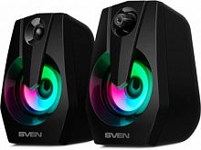 Колонки Sven 370 2.0 6Вт, черный (1/20) (SV-020552)