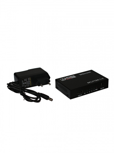 Разветвитель HDMI 1=>4 , каскадируемый , 1.4v+3D Telecom <TTS5020>  (1/50) фото 2
