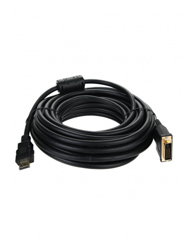 Кабель TELECOM HDMI to DVI-D Dual Link (19M -25M), 2 фильтра, 10 м. (1/15) (CG481F-10M) фото 2