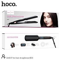 Щипцы для укладки волос HOCO DAR37 Ivy, 65Вт, кабель 2.15м, цвет: чёрный (1/30) (6942007615976)