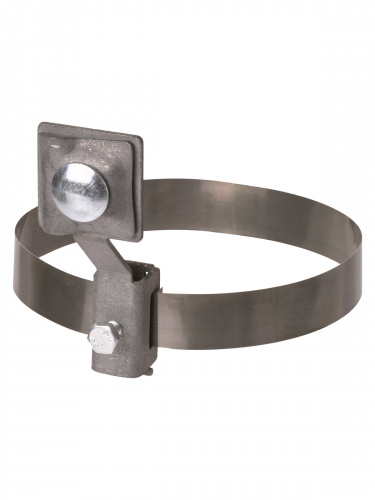 Держатель хомут Ø10-100 мм нержавеющая сталь, с выносом для прута Ø6-10 мм, стальной зажим TDM (1/50) (SQ2402-3180) Держатель хомут Ø10-100 мм нержавеющая сталь, с выносом для прута Ø6-10 мм, стальной зажим TDM (1/50) (SQ2402-3180)
