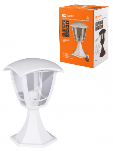 Светильник TDM садово-парковый "СИТИ" НТУ 07-60-001 У1 4-х гранник напольный белый (1/8) (SQ0330-1314) Светильник TDM садово-парковый "СИТИ" НТУ 07-60-001 У1 4-х гранник напольный белый (1/8) (SQ0330-1314)