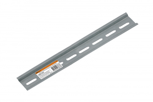 DIN-рейка (30см) оцинкованная инд. штрихкод TDM (SQ0804-2005)