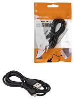 Дата-кабель TDM ДК 3, USB - Lightning, 1 м, черный, (1/400) (SQ1810-0303)