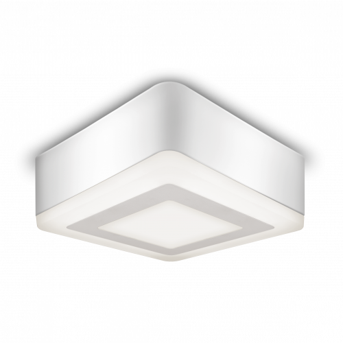 Светильник светодиодный GAUSS Backlight накладной BL222 Квадрат. Акрил, 6+3W, 3000K, 145*145, 1/30 (bl222)