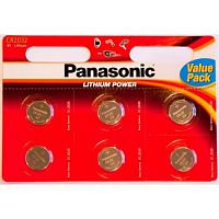 Элемент питания PANASONIC Power Cells CR2032  BL6   (6/120/600) (7354)