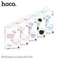 Наушники внутриканальные HOCO EW202 Magic, пластик, bluetooth 5.4, микрофон, цвет: белый (1/11/110) (6942007634113)