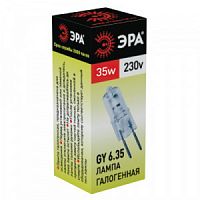 Лампа ЭРА галогенная GY6.35-JCD-35W-230V GY6.35 35Вт капсула теплый белый свет (1/1000) (C0027373)